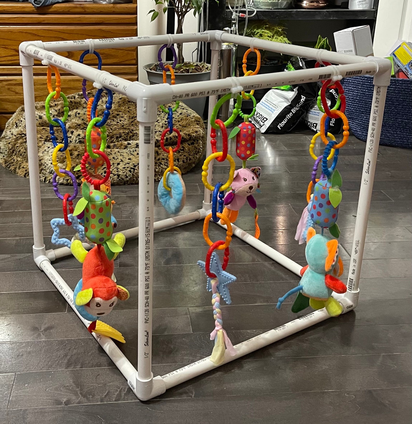 Puppy Play Center Play Gym Puppy Toys Puppy Gym Small 18 Etsy