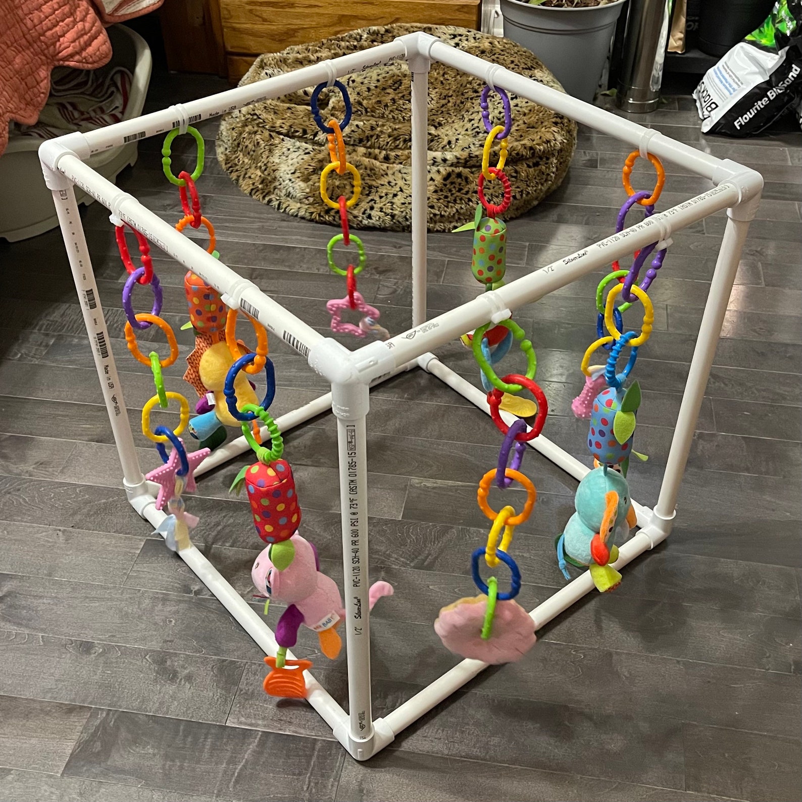 Puppy Play Center Play Gym Puppy Toys Puppy Gym Small 18 Etsy