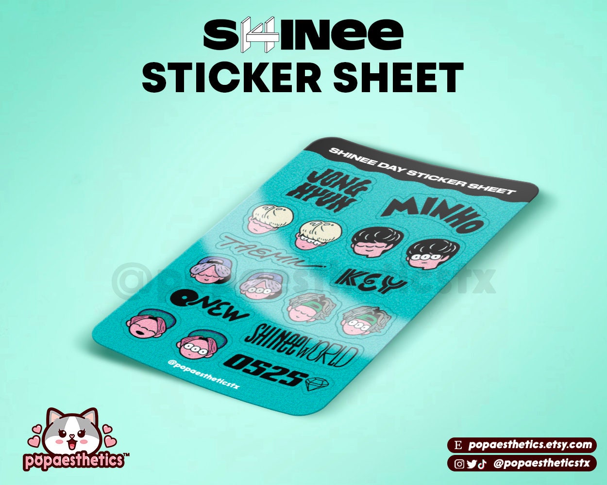 SHINee スタンプ ジョンヒョン & テミン