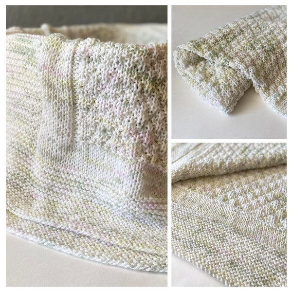 Tiny Gems Baby Blanket - Knit Pattern Download