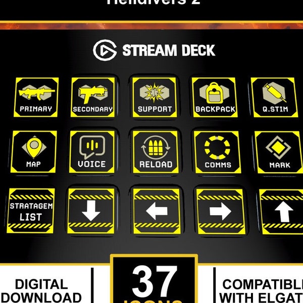 iConCity - Helldivers 2 Elgato Stream Deck Companion -