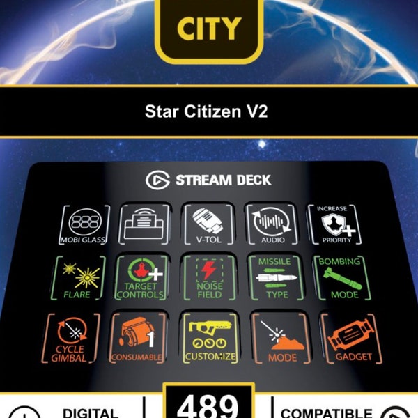 Star Citizen V2 - Stream Deck iCons