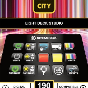 Light Deck Studio - Elgato Stream Deck iCons - iConCity