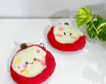 Apple Plush Coin Purse - Kawaii Style Wallet