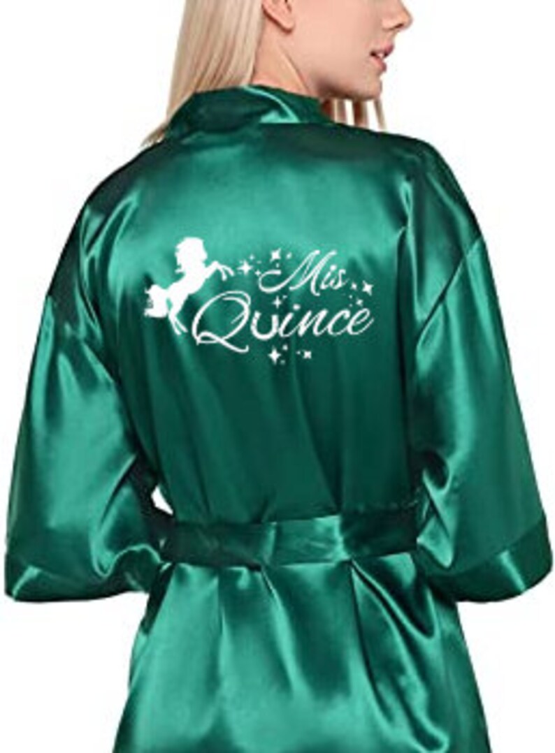 Quincenera Robe Bata De Quincenera Baquera. Mis Quince Etsy