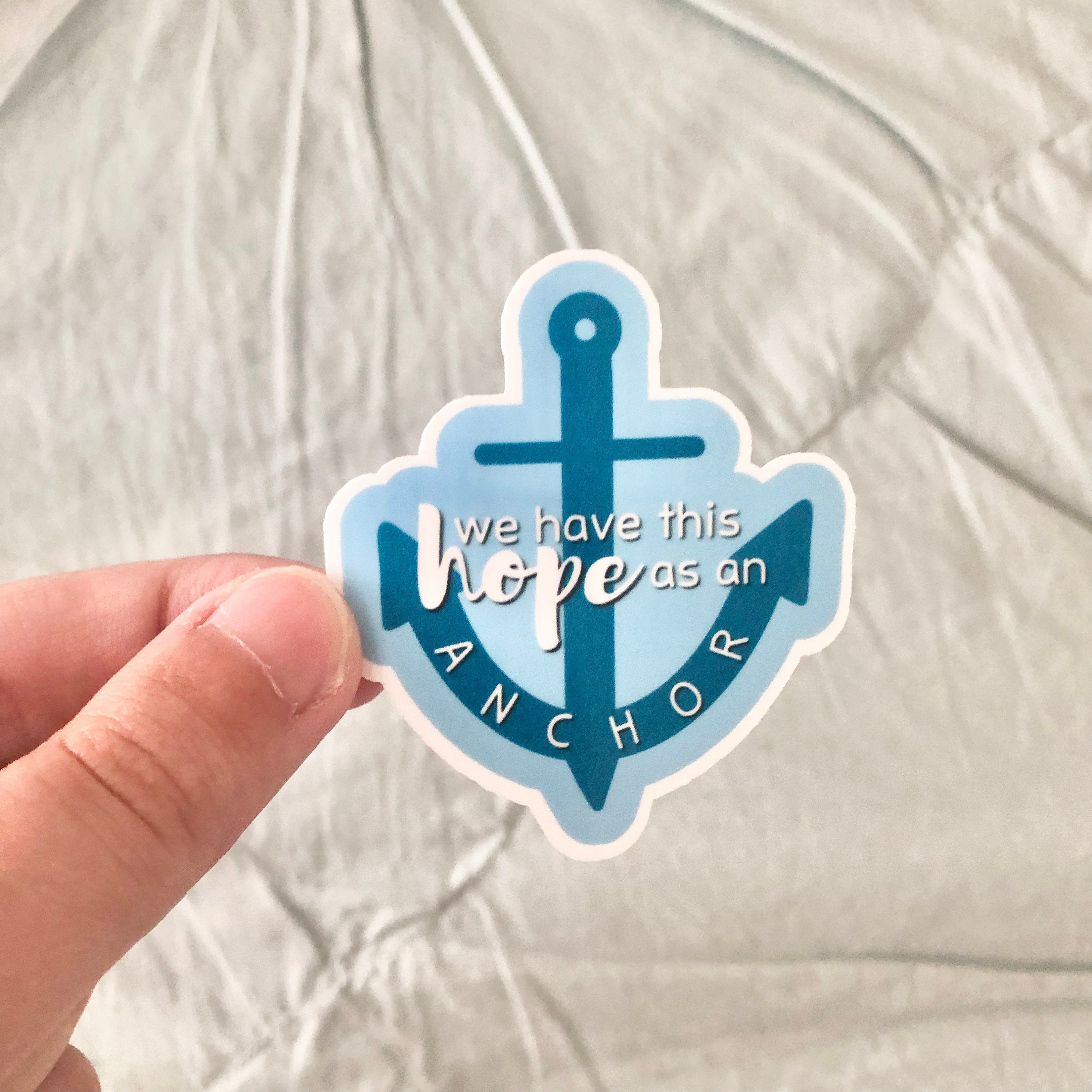We Have This Hope as an Anchor Sticker - Etsy