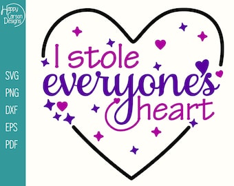 Ich habe jedermanns Herz SVG geschnitten Datei - Baby SVG - Ich habe jedermanns Herz PNG - Baby Shirt svg - Baby Shirt png - süßes Baby svg - Baby png