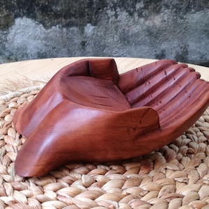 wooden Hand Bowl