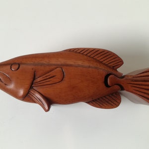 Holzzauber Schmuckschatulle - Puzzle-Box Thunfisch