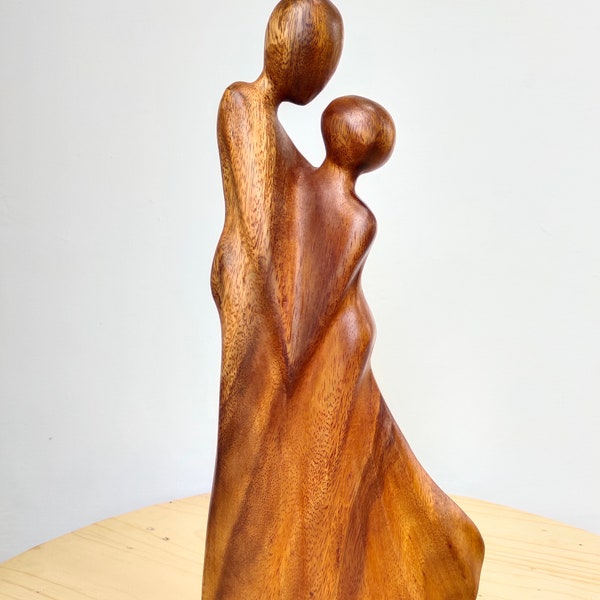 Man Woman Embracing Sculpture - Etsy