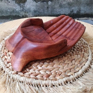 medium praying hand bowl   - home Decor