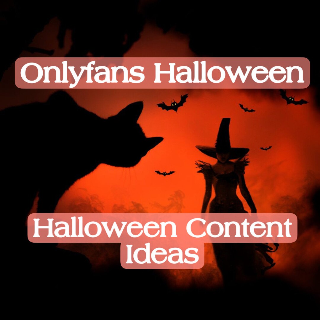 Onlyfans Halloween Content Ideas Etsy