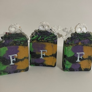 Berry Spooky Skeleton | Fosters Handmade Soap |Halloween Cold Process Soap
