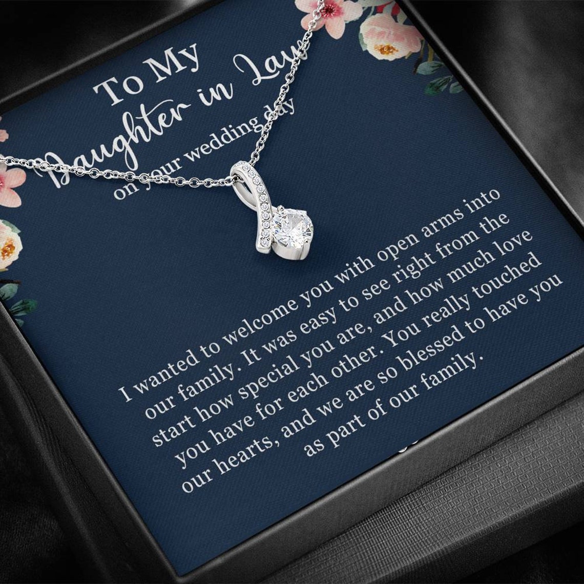 Gifts for future daughter in law on wedding day Daughter in Etsy