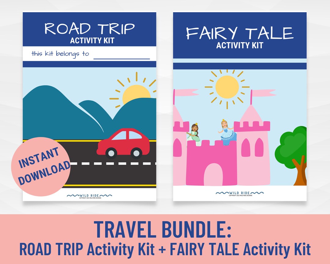 Road Trip Kids Printable, Road Trip Game Download, Road Trip Activity