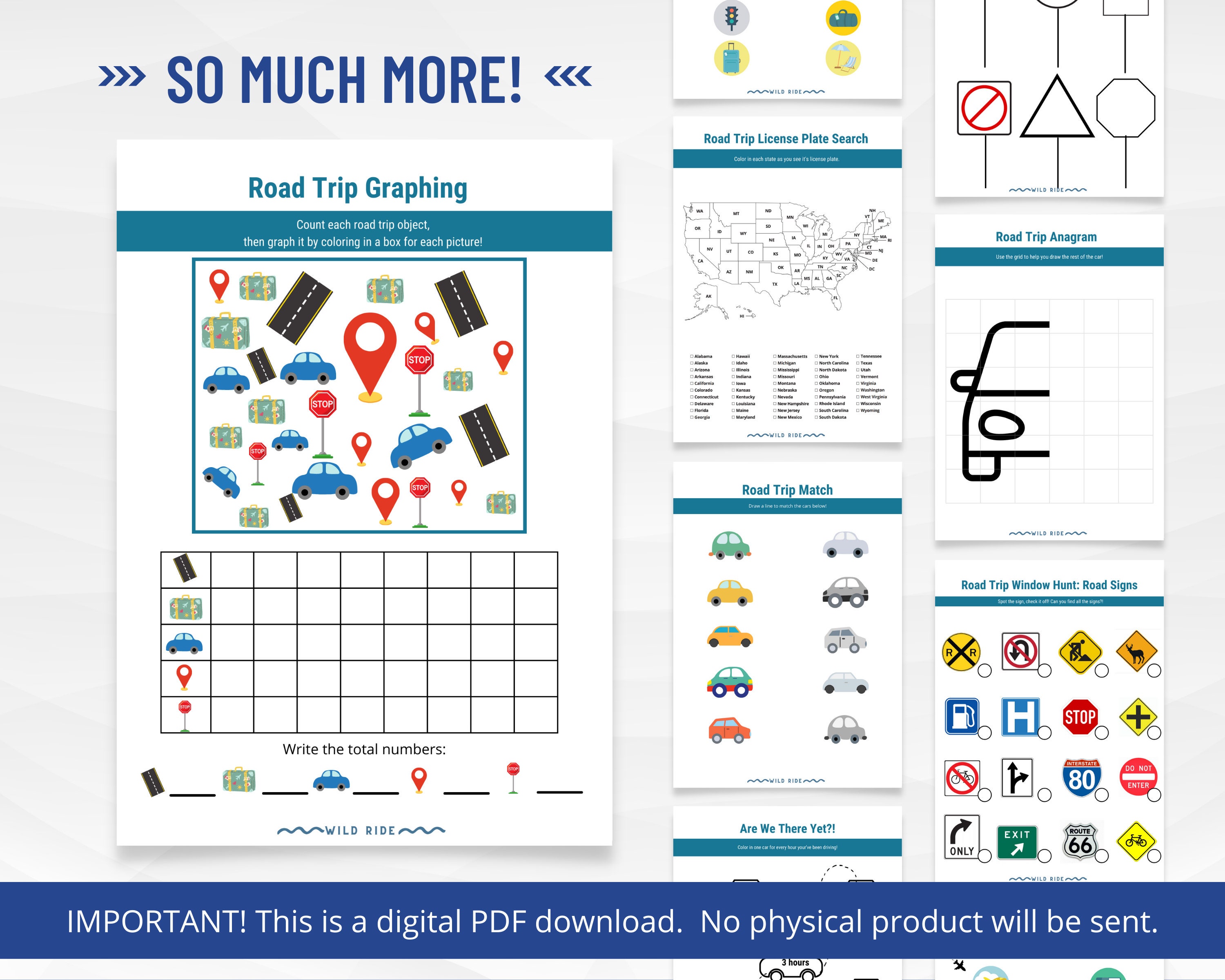 Road Trip Activities for Kids, Road Trip Games for Kids, Kids Road Trip