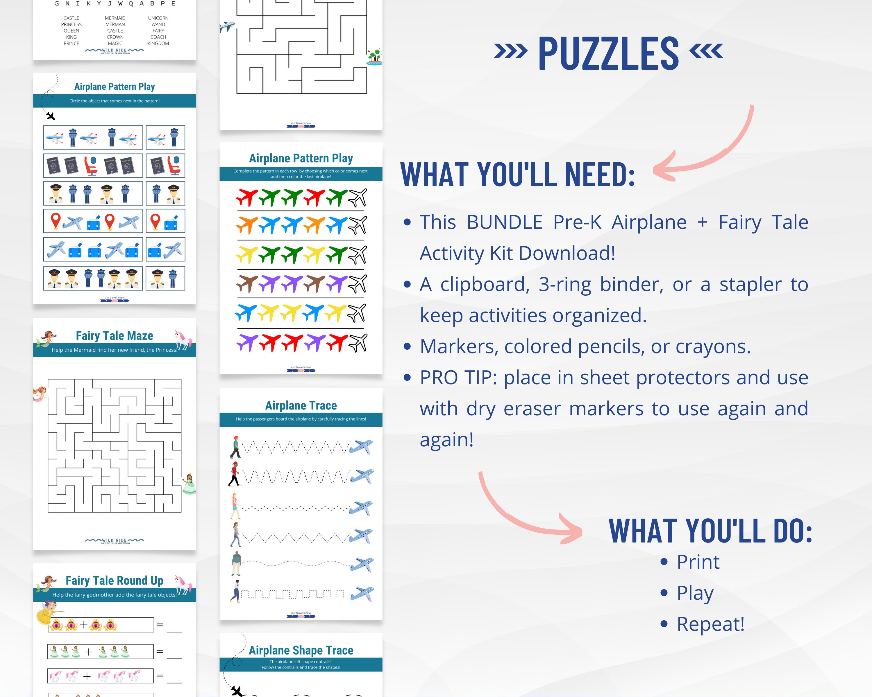 Printable Travel Games, Kids Travel Activity Pack, Travel Games ...