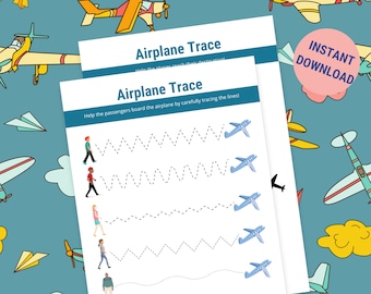Preschool Travel Printable, Airplane Activities For Toddlers, Airplane Activities Printable, Travel Games Printable, Travel Activity Kids