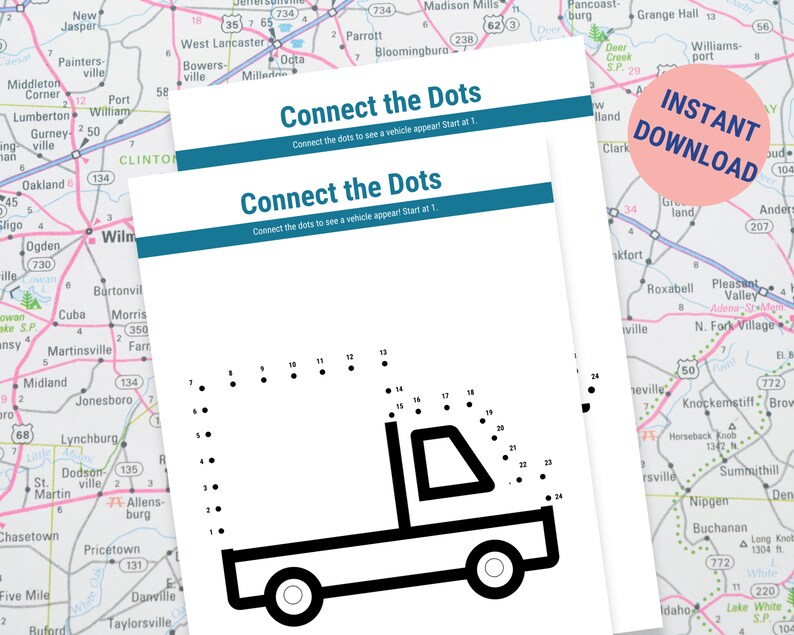 Road Trip Kids Printable, Kids Road Trip Games Printable, Road Trip ...