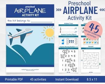 Airplane Games For Kids, Printable Travel Games, Plane Activities For Kids, Kids Travel Activities, Airplane Activity Book