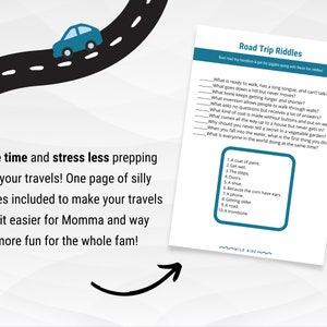 Road Trip Activities for Kids, Printable Road Trip Games for Kids, Road ...