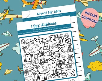 Airplane Activities Printable, Airplane Activities Kids, Printable Travel Activities, Travel Activity Kids, Airplane Travel Kids