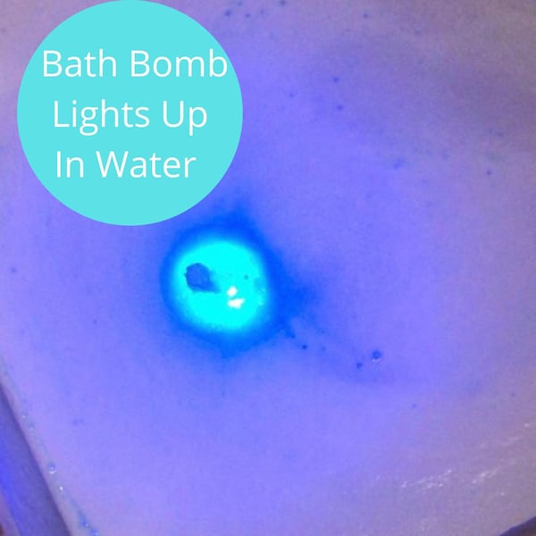 Light Up Bath Bombs, Kids Party Favors, Flashing Bath Bomb, Birthday Gift for Kids, Disco Party Favors, Bachelorette Favors, Rave Decoration