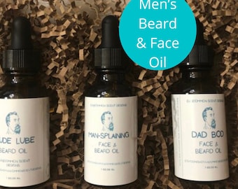 Beard Oil, Gifts for Groomsmen, All Natural Mens Products, Conditioning Facial Hair Oil, Mustache Beard Taming Oil, Mens Face Oil