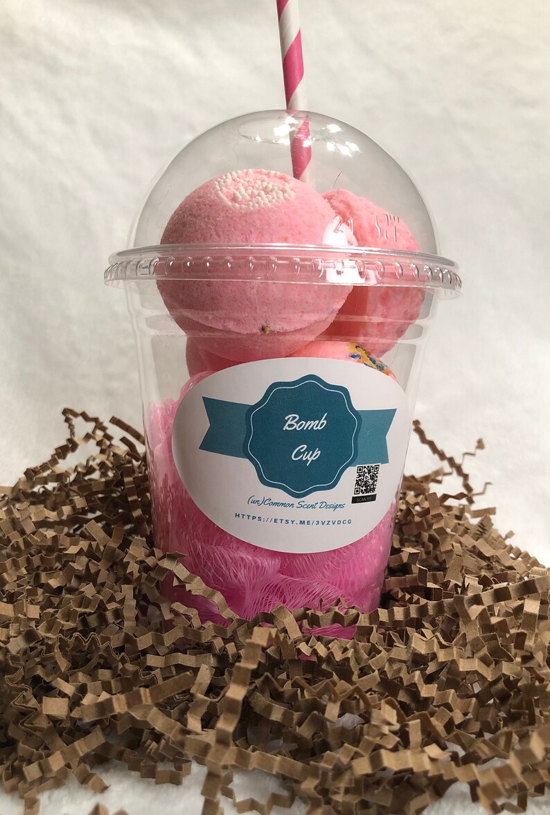 Bomb Cup Bath Bomb Kid Birthday Gift Party Favor Bar Etsy