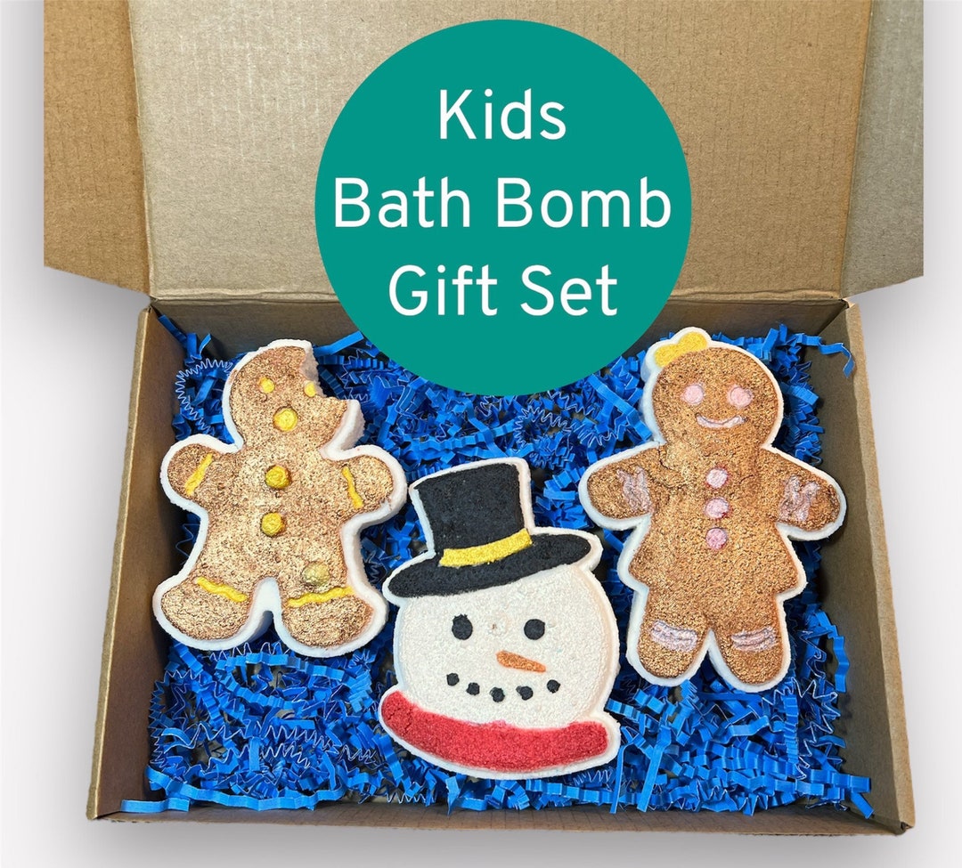 Christmas Bath Bomb Gift, Winter Holiday Party Favors, Winter Bath