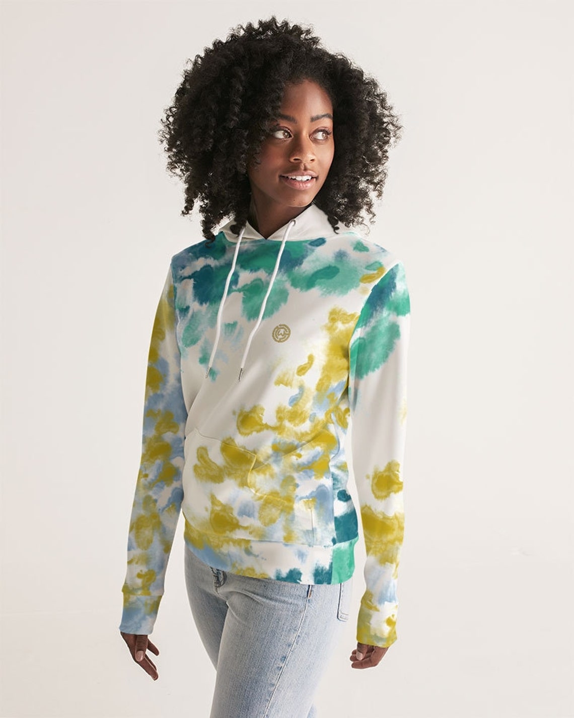 Women's Hoodie Womens Abstract Hoodie Etsy