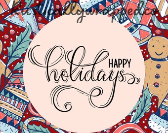 Holiday Gingerbread Phone Wallpaper