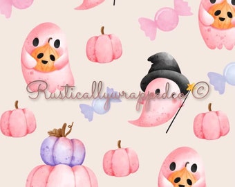 Pink Ghost, Halloween wallpaper, Fall Phone Wallpaper, October wallpaper, Ghost wallpaper, Pumpkin phone screen, Bats wallpaper
