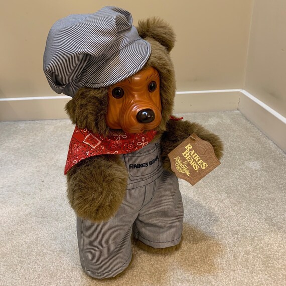 1989 Vintage Robert Raikes Bear Lionel 17023 Collectible Toy Etsy