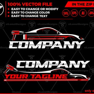 Custom Car Wrap Logo Design: Vehicle Graphics (Digital Download)
