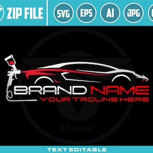 car painting logo, auto paint logo, car paint logo, paint body car logo, auto body paint logo, painting car logo, automotive svg