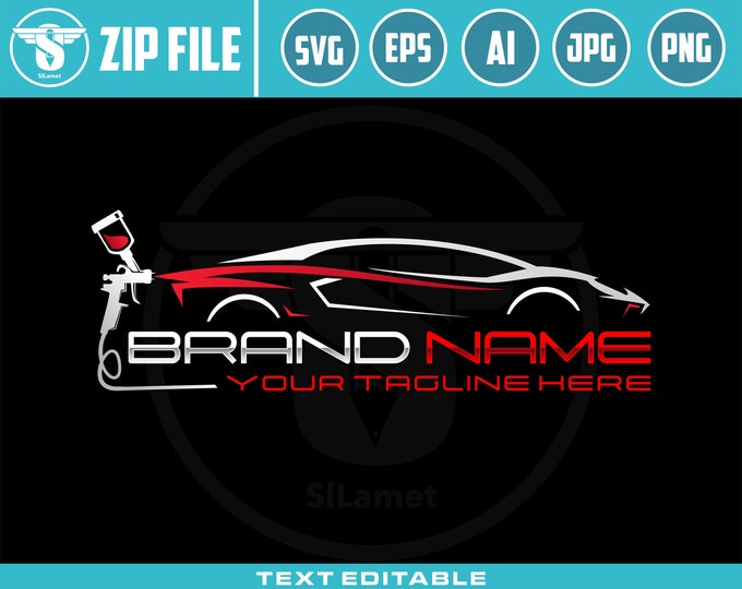 car painting logo, auto paint logo, car paint logo, paint body car logo, auto body paint logo, painting car logo, automotive svg
