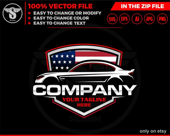 american sport car logo, automotive logo, luxury car logo, car logo svg, automotive svg , car logo template , car logo, car dealer logo