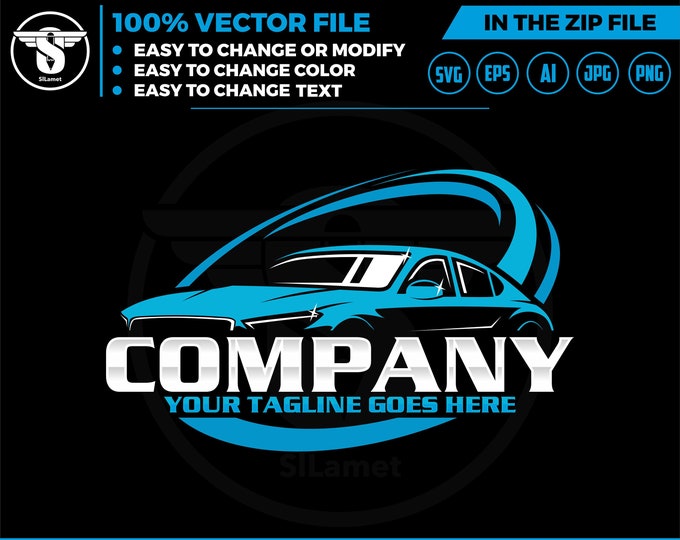 Car wash logo template - car wash logo - car wash svg - cleaning car logo - automotive
