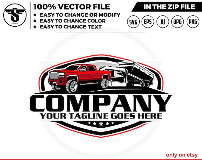 pickup dump trailer , dump trailer logo, pickup svg,trailer logo,trailer towing, logo,towing Company, 2016 GMC Sierra 2500HD Denali