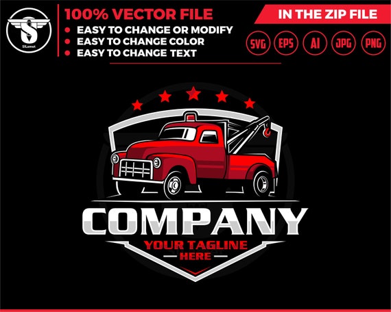 vintage towing logo, old towing logo, towing truck logo, towing logo template, towing chain svg, tow truck 18 wheeler, tow truck logo