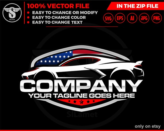 american sport car logo, automotive logo, luxury car logo, car logo svg, automotive svg , car logo template , car logo, car dealer logo