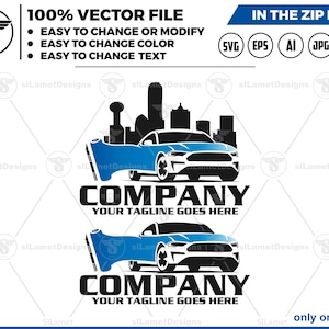 Custom Car Wrap Logo Design: Vehicle Graphics (Digital Download)