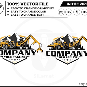 logging equipment logo - heavy logging equipment logo - Logging Machines logo