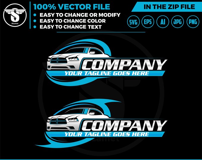 Car wash logo template - car wash logo - car wash svg - cleaning car logo - automotive logo