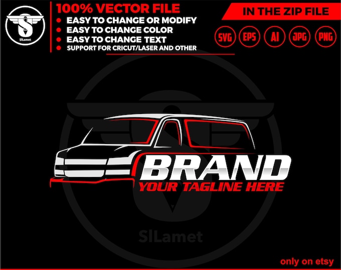 delivery van logo SVG, van car logo, Delivery logo, shipping logo, Cargo Delivery Van SVG, Moving Vehicle SVG, Delivery Van Truck Svg