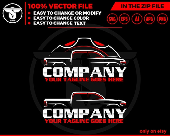 pickup repair logo, pickup truck svg, pickup truck offroad Logo, pickup truck outline, pickup silhouette, pickup truck Brand