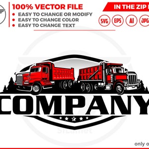 logotipo de la montaña del camión volquete, logotipo del camión volquete, logotipo del camión Svg, logotipo del camión volquete americano, industria, pesado, maquinaria, industrial, equipo
