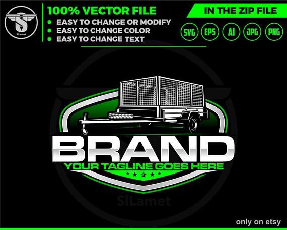 Checker Plate Floor logo - Fully Welded, Galvanised Box Trailer, Utility Trailer , single axle trailers , fully checker plate welded
