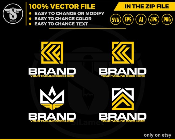 initial KF logo - text KF  logo - font KF  logo